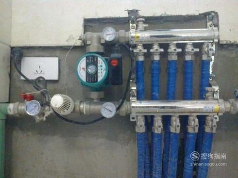 如何调节地暖分水器