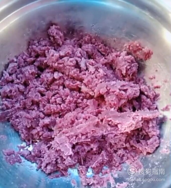 怎样做美味的紫薯油炸糕？